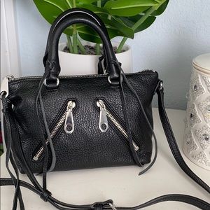 **SOLD **Rebecca Minkoff leather mini moto bag